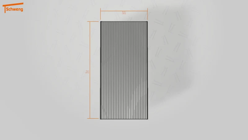 #DE Schweng Flachdachcarport C600 (ID v47v9r) #MTG