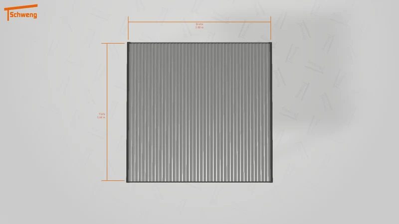 #DE Schweng Flachdachcarport C600 (ID 2q82p9)