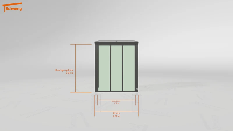 #DE Schweng Terrassenüberdachung S350 (ID v47qk3)