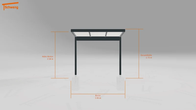 #DE Schweng Terrassenüberdachung S350 (ID pbpgrv)