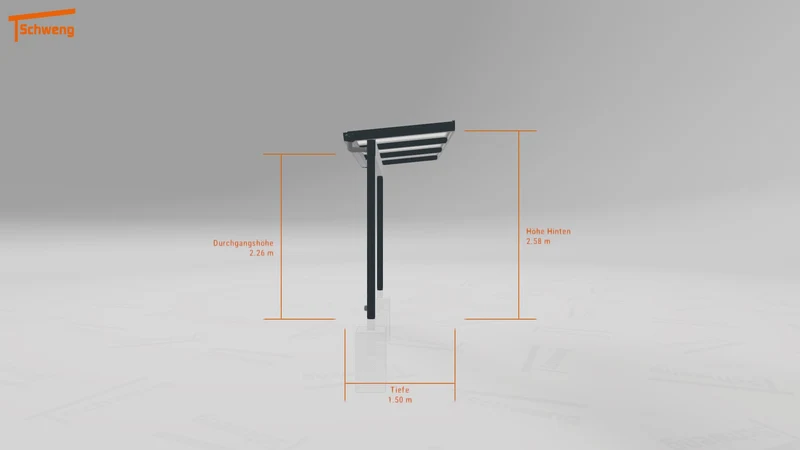 #DE Schweng Terrassenüberdachung S350 (ID pbpgrv)