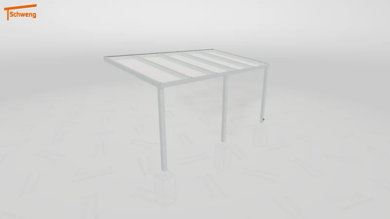 #DE Schweng Pultdachcarport S350 (ID 33jrd3)