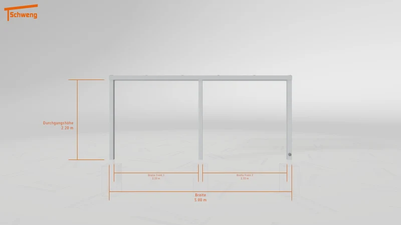 #DE Schweng Pultdachcarport S350 (ID 33jrd3)