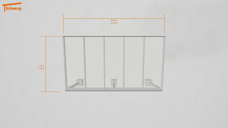 #DE Schweng Pultdachcarport S350 (ID 33jrd3)