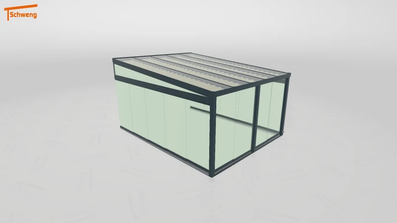 #DE Schweng Terrassenüberdachung S400 (ID x78wv9)