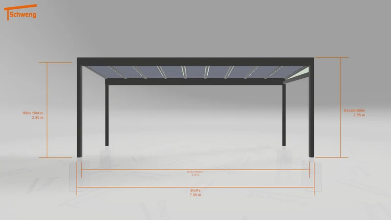 #DE Schweng Terrassenüberdachung S400 (ID 9wv823)