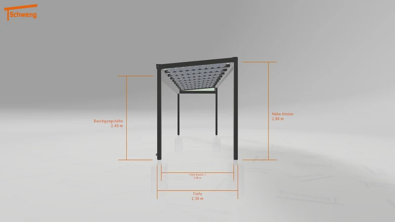 #DE Schweng Terrassenüberdachung S400 (ID 9wv823)