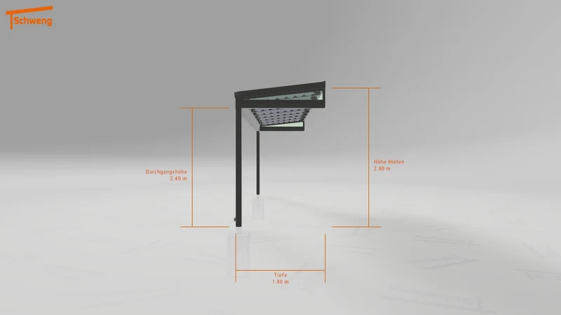 #DE Schweng Terrassenüberdachung S350 (ID bkp22p)