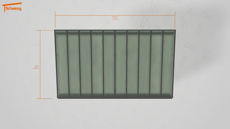 #DE Schweng Terrassenüberdachung S400 (ID jj8q98)