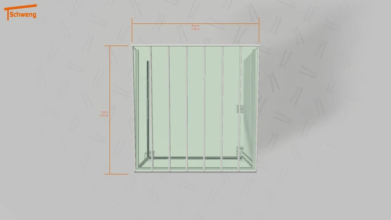 #DE Schweng Terrassenüberdachung S400 (ID 5mzm83)