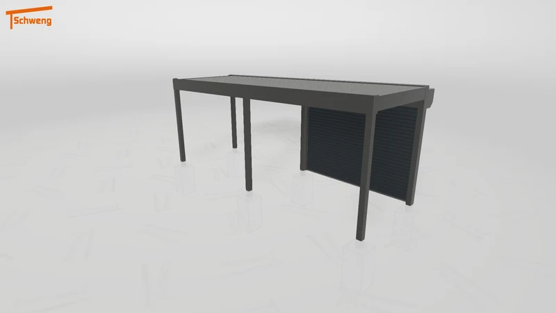 #DE Schweng Flachdachcarport C600 (ID g75ymb) #MTG