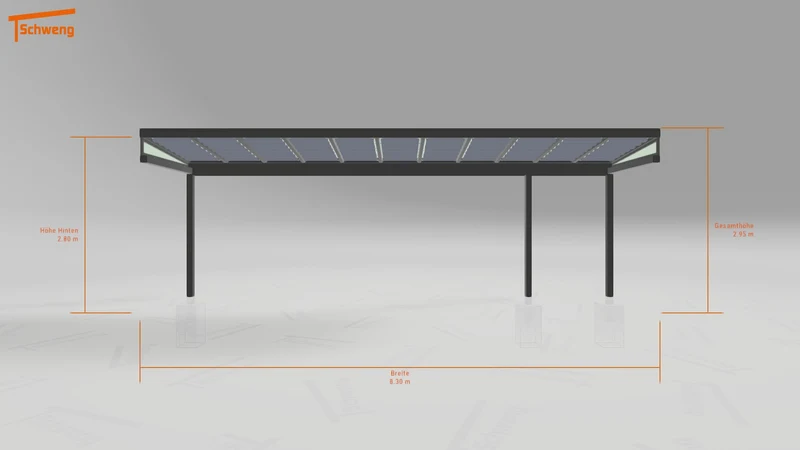 #DE Schweng Terrassenüberdachung S350 (ID w3xqqr)