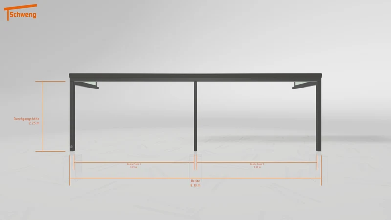 #DE Schweng Terrassenüberdachung S400 (ID v47q4n)