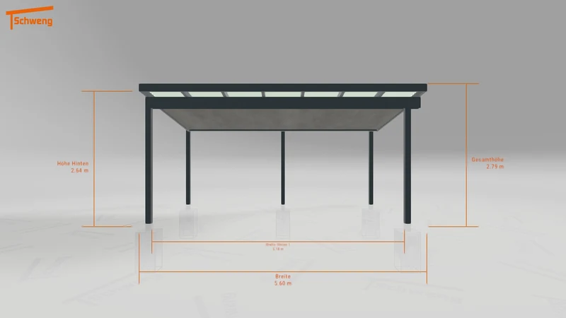 #DE Schweng Terrassenüberdachung S400 (ID bkp2kp)