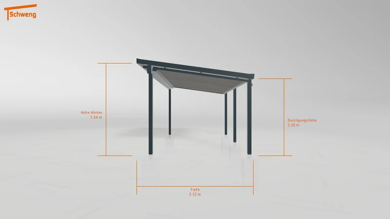 #DE Schweng Terrassenüberdachung S400 (ID bkp2kp)