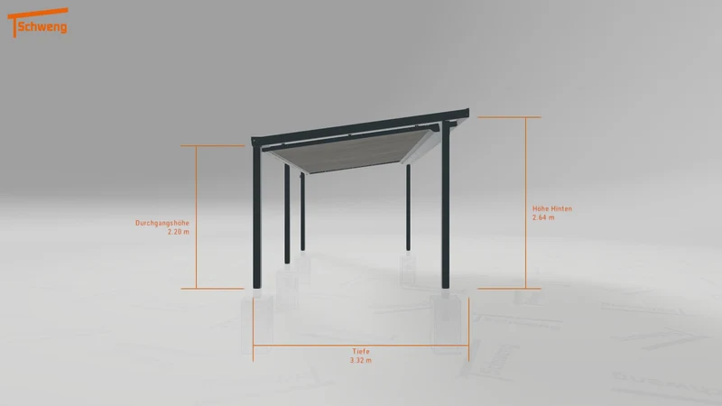 #DE Schweng Terrassenüberdachung S400 (ID bkp2kp)