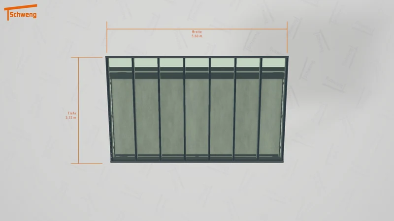 #DE Schweng Terrassenüberdachung S400 (ID bkp2kp)