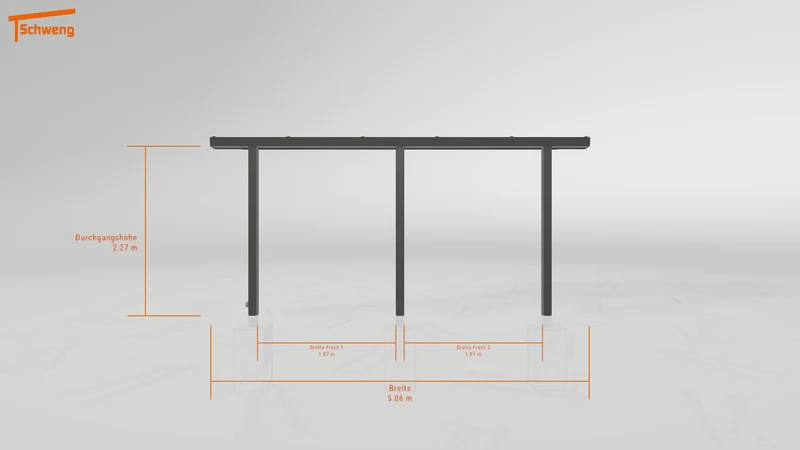 #DE Schweng Terrassenüberdachung S350 (ID 2q8nkw)