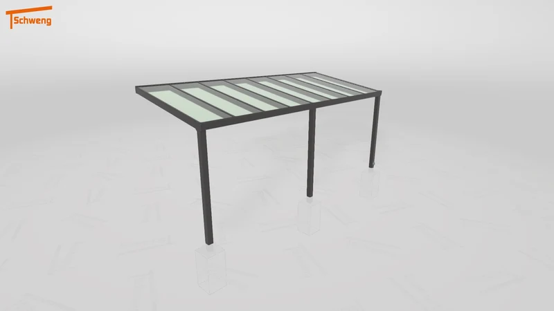 #DE Schweng Terrassenüberdachung S400 (ID rjnpkz)