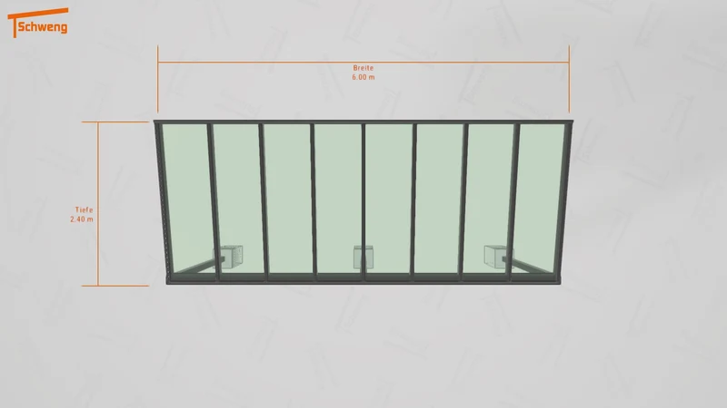 #DE Schweng Terrassenüberdachung S400 (ID rjnpkz)
