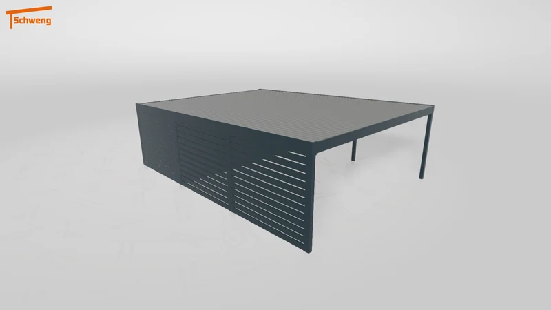 #DE Schweng Flachdachcarport C600+ (ID k2j2vj) #MTG