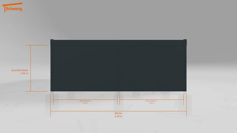 #DE Schweng Flachdachcarport C600+ (ID k2j2vj) #MTG