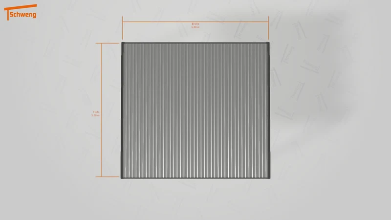 #DE Schweng Flachdachcarport C600 (ID zbwb35) #MTG