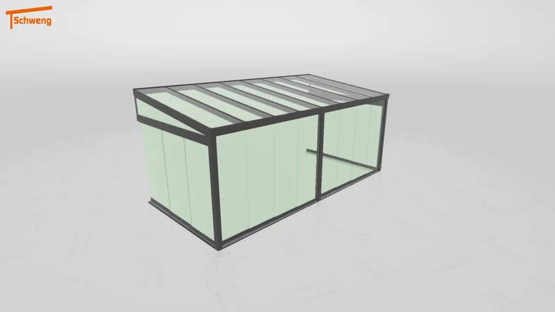 #DE Schweng Terrassenüberdachung S400 (ID w3x3jj)