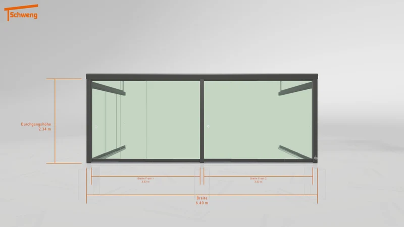 #DE Schweng Terrassenüberdachung S400 (ID w3x3jj)