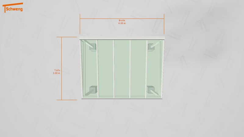 #DE Schweng Terrassenüberdachung S400 (ID 42w2nz)