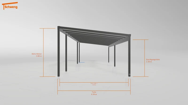 #DE Schweng Terrassenüberdachung S400 (ID dvnbdr)