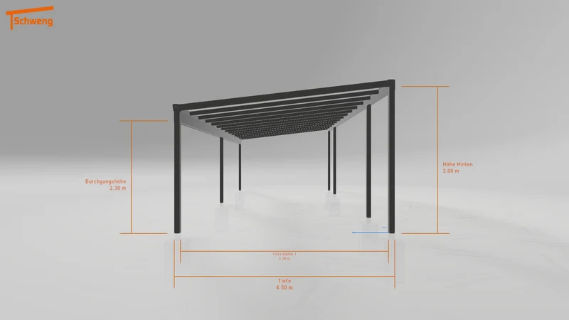 #DE Schweng Terrassenüberdachung S400 (ID dvnbdr)