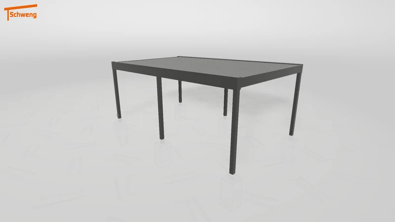 #DE Schweng Flachdachcarport C600 (ID 42w452) #MTG