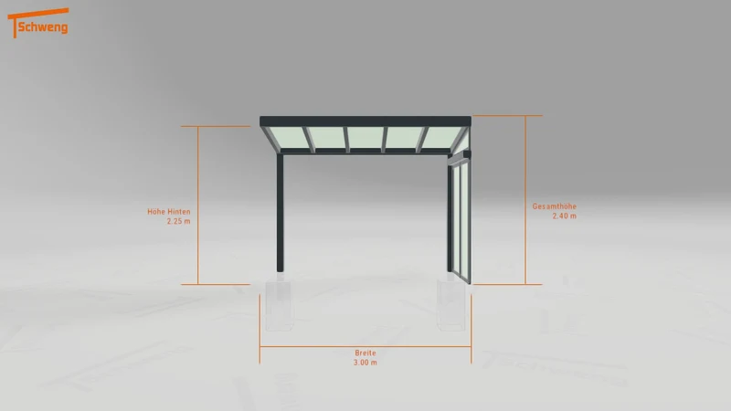 #DE Schweng Terrassenüberdachung S350 (ID pbpbm3)