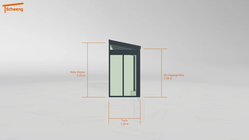 #DE Schweng Terrassenüberdachung S350 (ID pbpbm3)