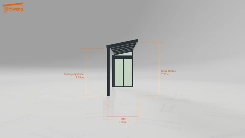 #DE Schweng Terrassenüberdachung S350 (ID pbpbm3)