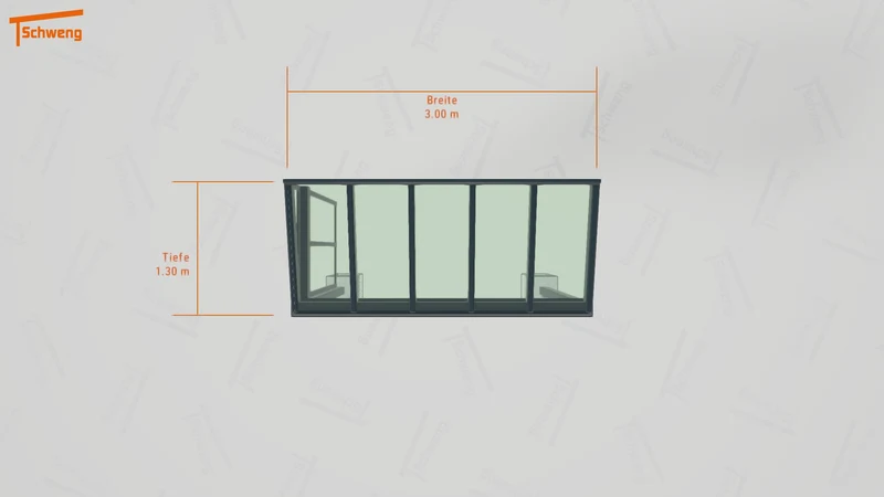 #DE Schweng Terrassenüberdachung S350 (ID pbpbm3)