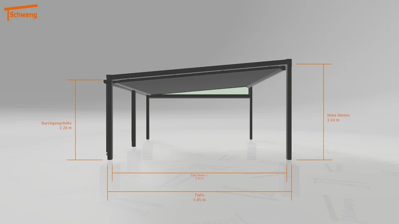 #DE Schweng Terrassenüberdachung S400 (ID bkpkb7)