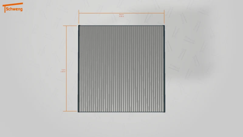 #DE Schweng Flachdachcarport C600+ (ID v47qmj) #MTG