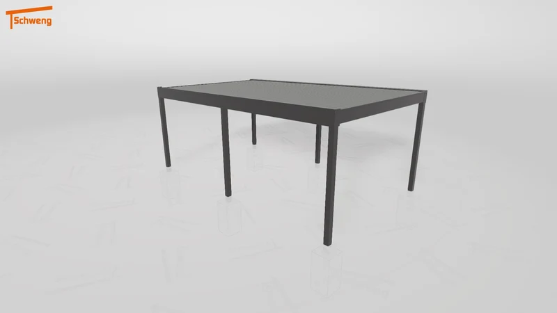 #DE Schweng Flachdachcarport C600 (ID k2jbdz)