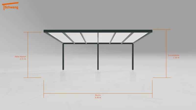 #DE Schweng Terrassenüberdachung S350 (ID bkpvrm)