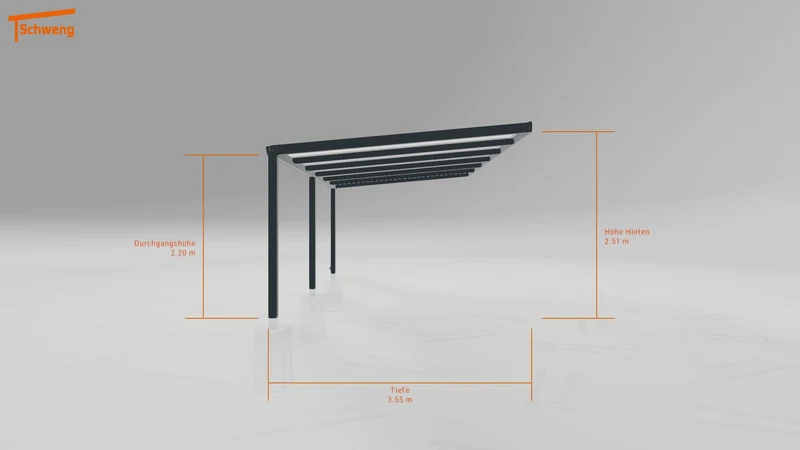 #DE Schweng Terrassenüberdachung S350 (ID bkpvrm)