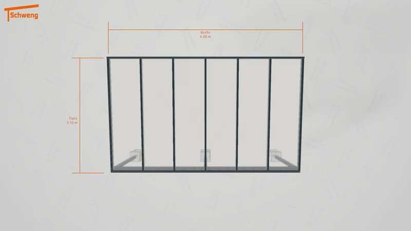 #DE Schweng Terrassenüberdachung S350 (ID bkpvrm)