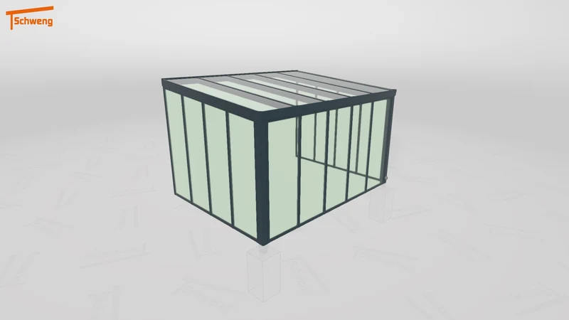 #DE Schweng Terrassenüberdachung S400 (ID mj2dk9)