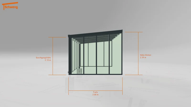 #DE Schweng Terrassenüberdachung S400 (ID mj2dk9)