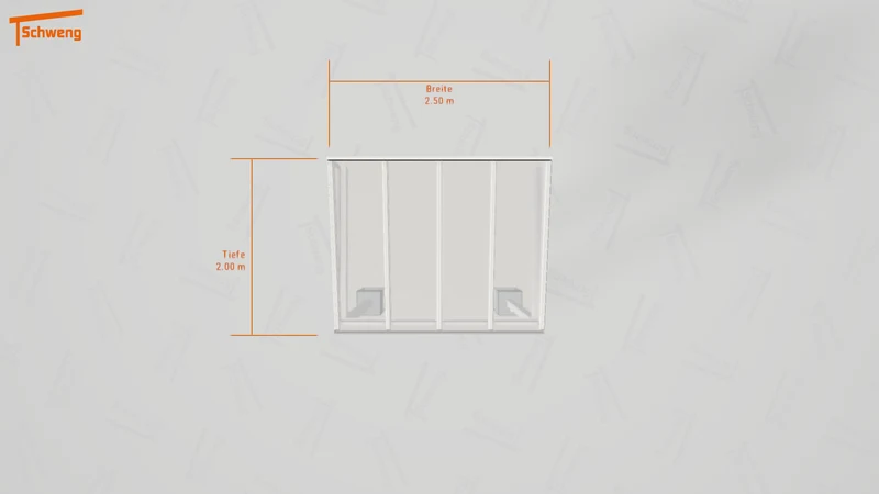 #DE Schweng Terrassenüberdachung S350 (ID jj8qm9)
