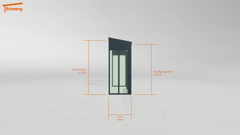 #DE Schweng Terrassenüberdachung S350 (ID rjnj2d)