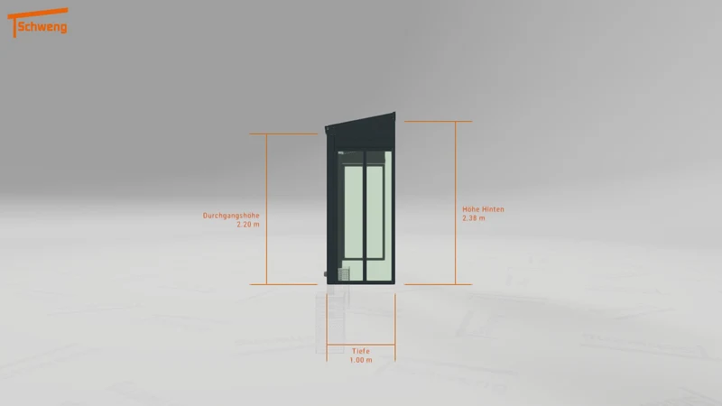 #DE Schweng Terrassenüberdachung S350 (ID rjnj2d)
