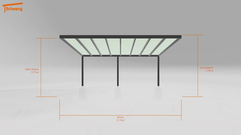#DE Schweng Terrassenüberdachung S400 (ID g75y5b)