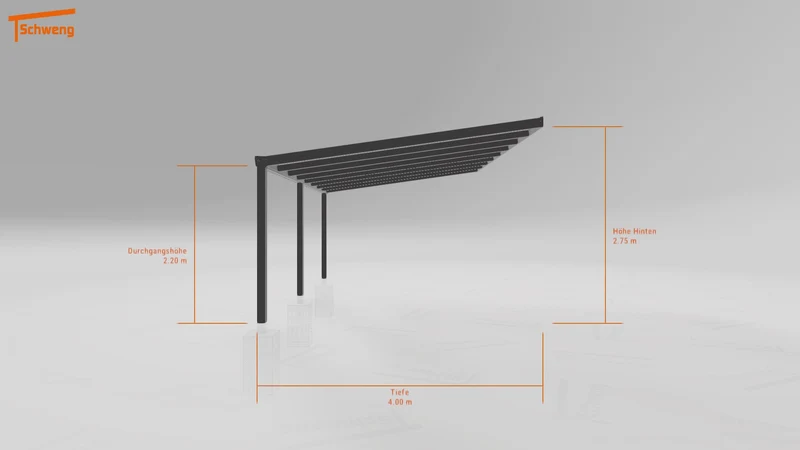 #DE Schweng Terrassenüberdachung S400 (ID g75y5b)